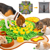 HOPET Snuffle Mat for dogs, large breed, fully set up for interactive feeding