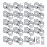 Hoqqf dog kennel clamps for 1-3/8 inch pipes, sturdy joiner for secure panels.