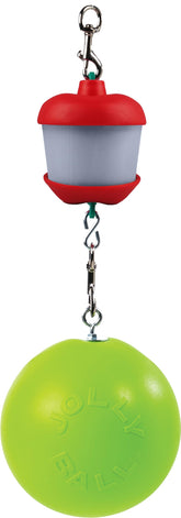 Horsemen's Pride apple-scented Jolly Ball enhances stall enrichment.