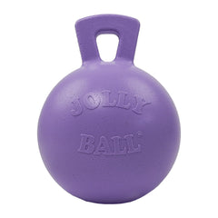 Horsemen's Pride Jolly Ball 10-inch light purple promotes stall enrichment and boredom relief.