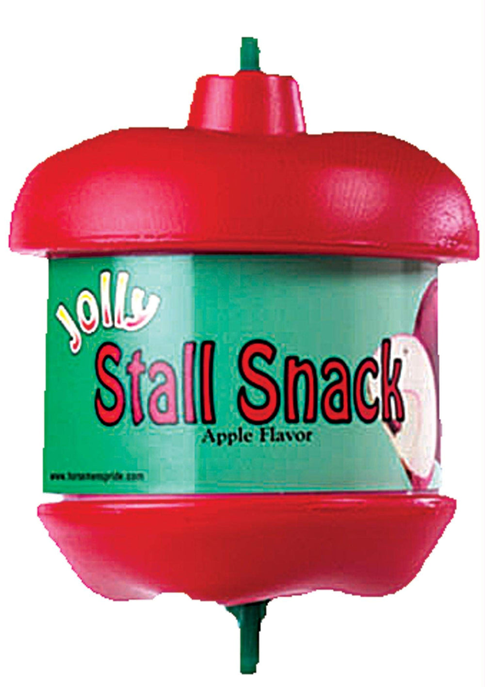 Horsemen's Pride stall snack holder with apple flavor for stall enrichment.