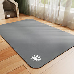 HotLive dog food mat absorbs water around bowls, protecting floors.