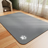 HotLive dog food mat with absorbent-water design catches spills for a cleaner floor.