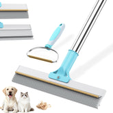 Hotsky carpet rake for pet hair removal on carpets and floors, efficiently gathering loose fur.