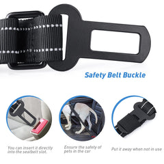 Hotsky dual-handles padded dog leash offers secure control during busy streets.