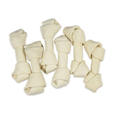 Hotspot Pets 10-pack rawhide dog chews, 6-7 inch, long-lasting chew for dogs.