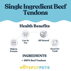 Hotspot Pets free-range, grass-fed beef tendon for dogs