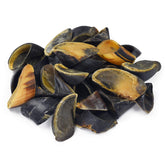 Hotspot Pets full-size cow hooves for dogs 25-pack hero image showing long-lasting chews.