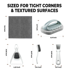 HouseBegan Bearded Dragon cleaning cloth helps wipe water film for clarity
