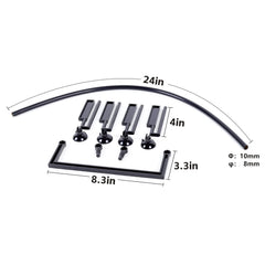 HOZOE duckweed fence adjustable height demonstrates duckweed containment