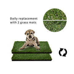 HQ4US 4LEGS drainage grass with six times more holes reduces odor buildup.