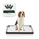 HQ4US 4LEGS large dog pee pad holder folded for travel