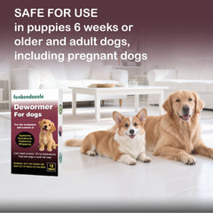 HSL dewormer supports dogs' digestive health and nutrient absorption.