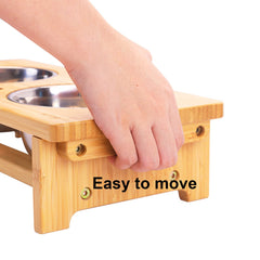 HTB anti-slip pads keep bowls in place and reduce clatter.
