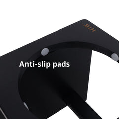 HTB elevated dog bowls stand side view highlights stable design for meals.