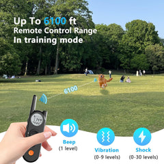 HTCUTO X3 fence coverage shows expansive 3500ft boundary for large spaces.