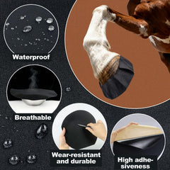 HTtoy hoof tape material features waterproof breathable Oxford cloth.