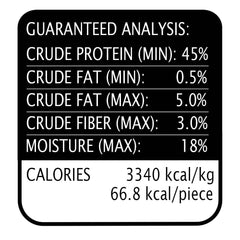 Hubert Premium grain-free dog treats served in a bowl highlighting grain-free formula