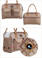 Hubulk dog carrier bag pockets for organization and essentials