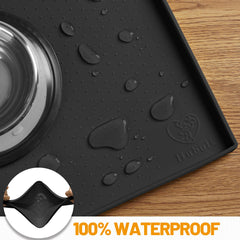 Hubulk dishwasher-safe silicone mat is easy to clean after meals