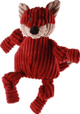 HuggleHounds Sly Fox Knottie plush toy for durable fun during daily play.