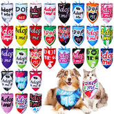 Huhumy spring floral dog bandana pack, perfect for daily wear and adorable pet photos.
