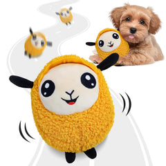 Huimpet Moving Dog Toy Ball front view for interactive play and exercise.