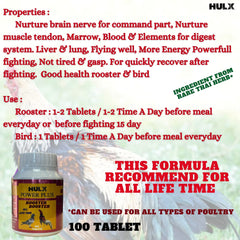 HULX Power Plus tablets close-up for quick energy