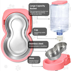 HWONMTE gravity-fed system for steady food and water supply.