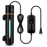 Hygger 11W UV light timer in tank improving water clarity