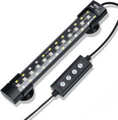 Hygger 24/7 submersible light enhances aquarium ambiance with sunrise lighting