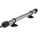 hygger 802 titanium heater rod closeup shows durable heating element for reliable aquarium warmth.