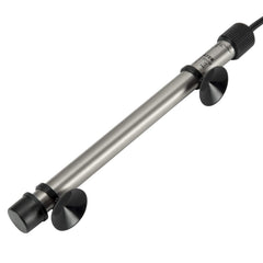 Close-up of Hygger 802 titanium heating element, showing shatterproof construction for reliable heat distribution.