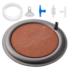 Hygger round 4-1-inch air stone releasing ultra-fine bubbles for aquarium oxygenation