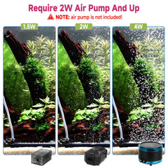 hygger 6.5-foot air tube ready for quiet, oxygenating flow.