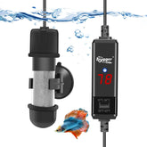 Hygger betta heater with LED display for precise water temperature