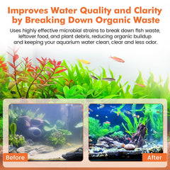 Hygger Bio-Clarifier improves water clarity by reducing sludge in tanks.
