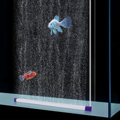 hygger bubble bar 16-9 inch creates a gentle bubble curtain for large tanks