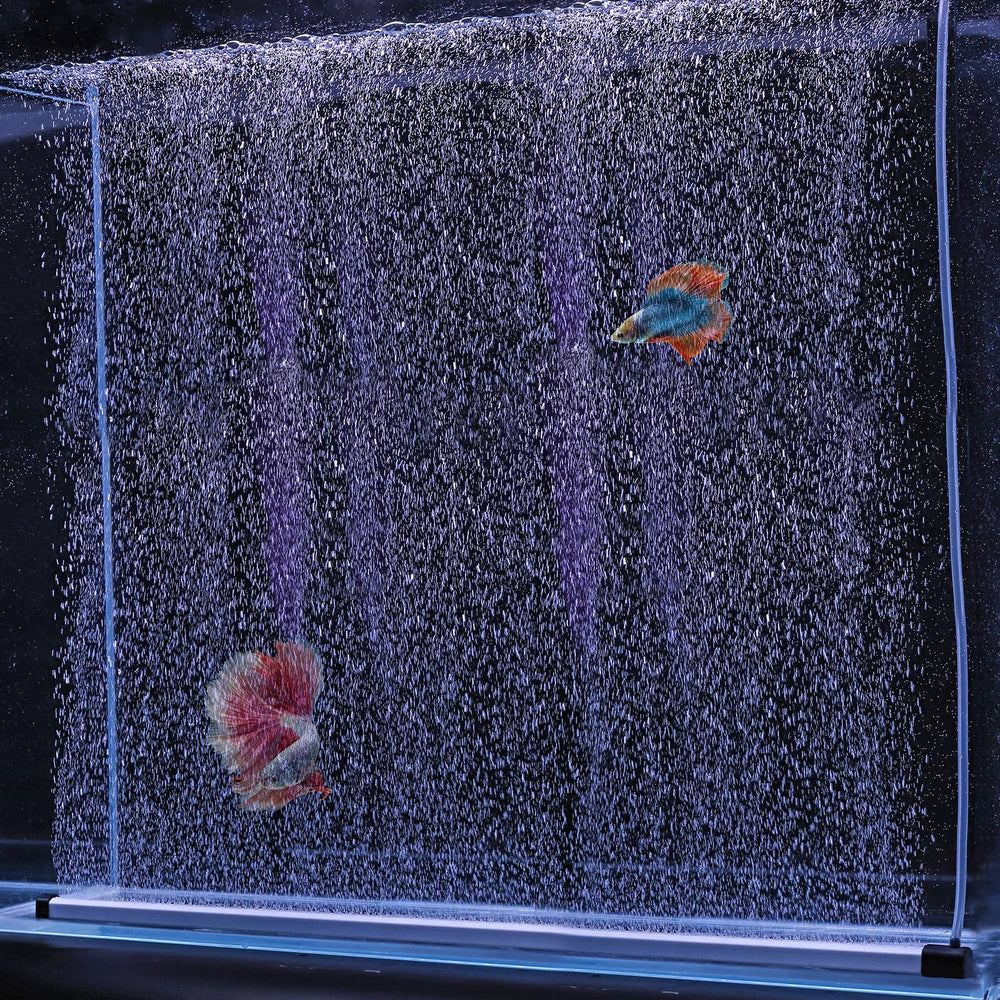 hygger 27.5-inch bubble strip creates a shimmering wall in your aquarium