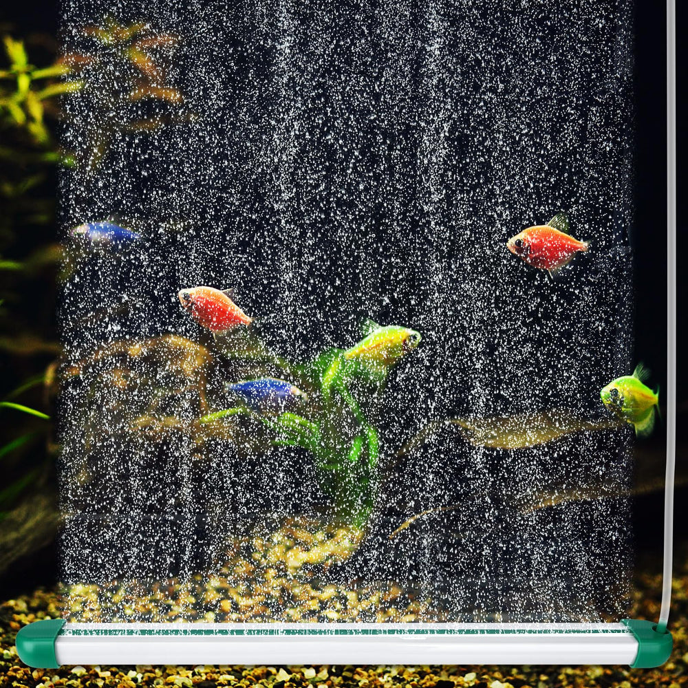 Hygger Bubble Strip side view showcasing dense nano bubbles for efficient diffusion