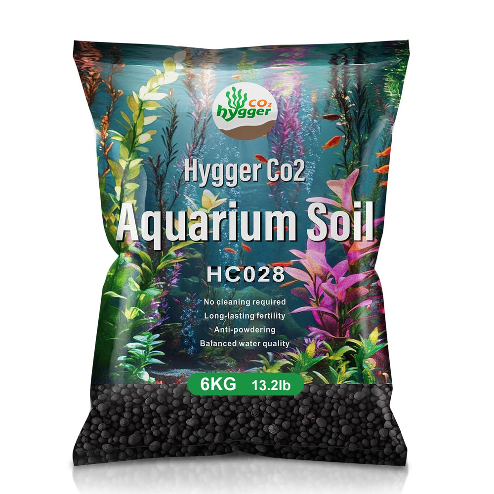 Hygger CO2 upgraded soil bag pour ready for fast planted-tank setup