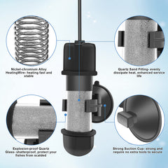 Hygger dry-run and overheat protection keeps tanks safe