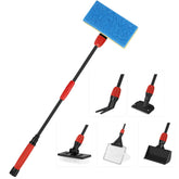 Hygger Easy Clean 6-in-1 attachments for thorough aquarium maintenance.