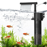 Hygger internal filter 5in1 assembly for clear water and easy setup.