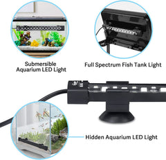 Hygger IP68 waterproof submersible light safe for underwater use