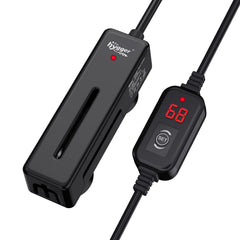 hygger mini heater compact design keeps 10-15 gallon tanks discreet.