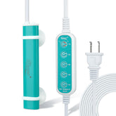 Hygger Mini Submersible Heater in front view, compact heat source for small freshwater tanks.