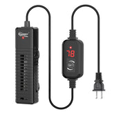 Hygger Nano submersible heater hidden element keeps the tank neat while delivering steady warmth.