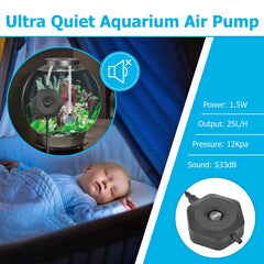 hygger quiet operation stays discreet during night use.