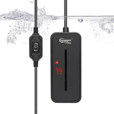 hygger small submersible heater compact design hides behind décor in 5-10 gallon tanks